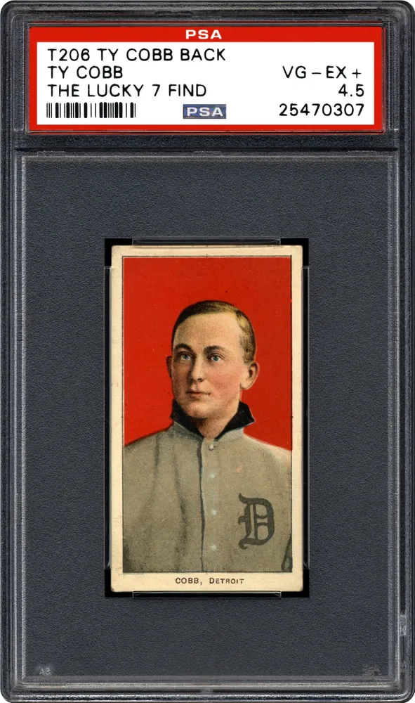 Ty Cobb (Red Portrait) — 1909-11 T206