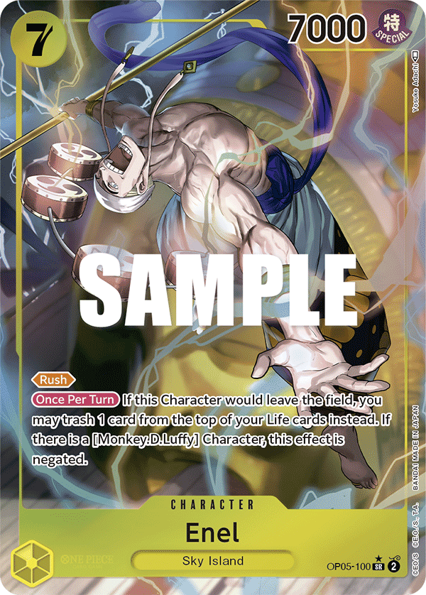 Enel (Alt Art) — OP-05 Awakening of the New Era
