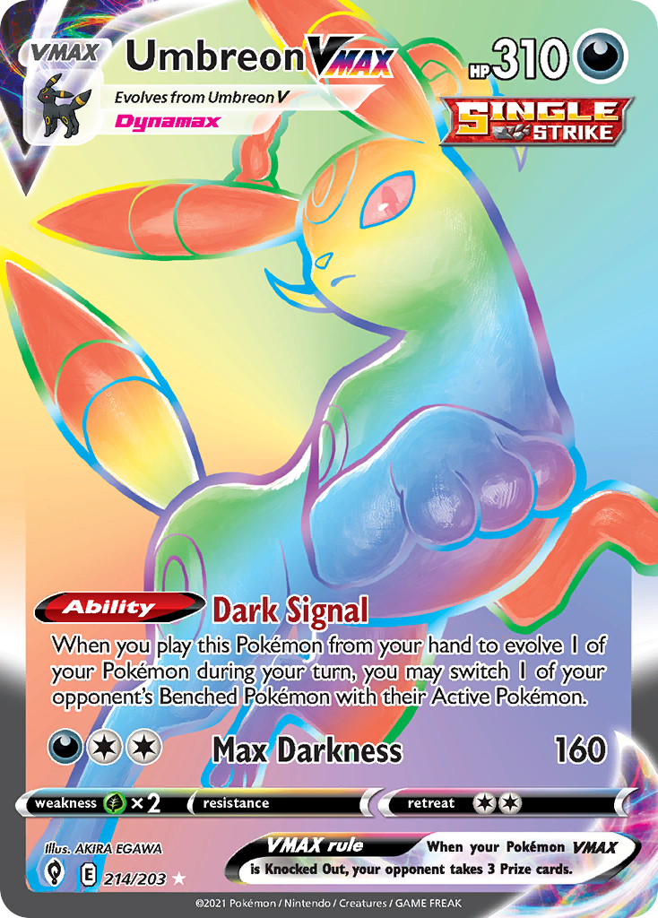 Espeon VMAX (Alt Art) — Evolving Skies