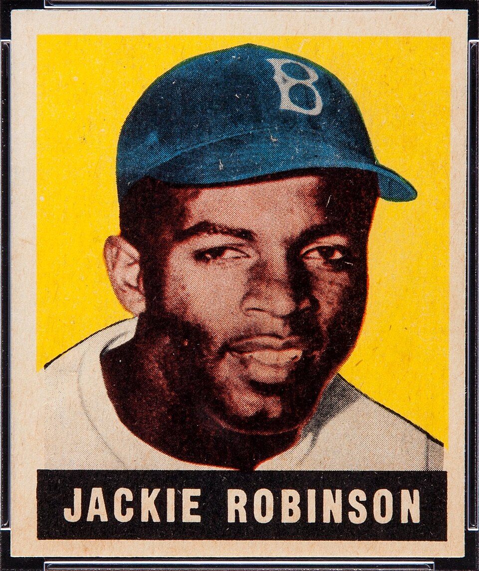 Jackie Robinson RC — 1948 Leaf