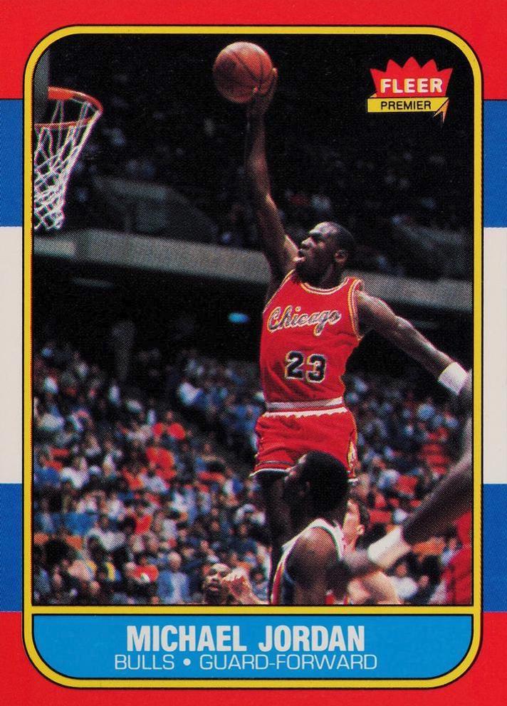 Michael Jordan RC — 1986 Fleer