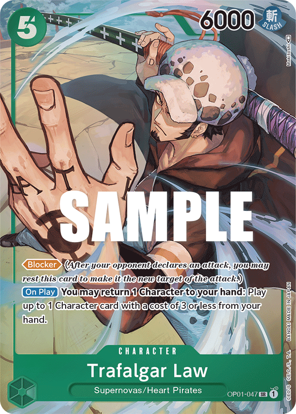 Trafalgar Law (Alt Art) — OP-01 Romance Dawn