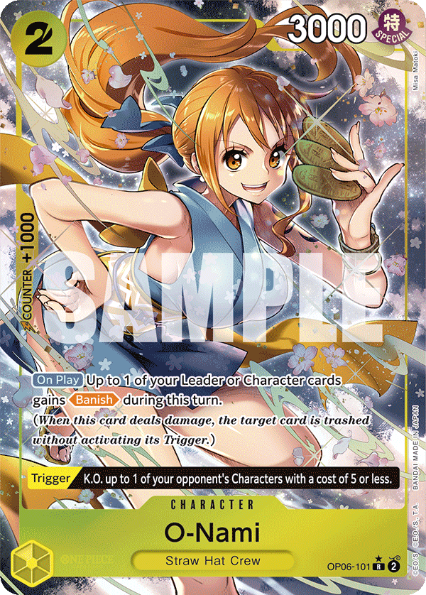 O-Nami (Alt Art) — OP-06 Wings of the Captain