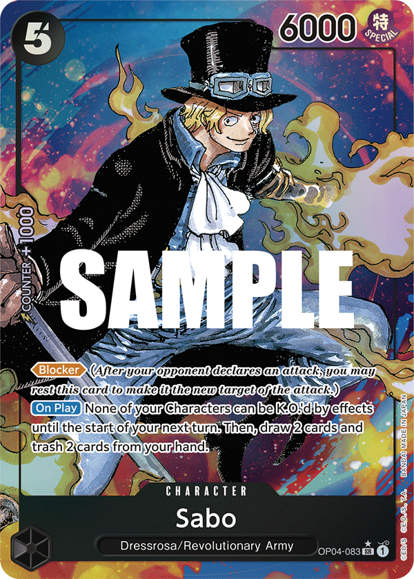Sabo (Alt Art) — OP-04 Kingdoms of Intrigue