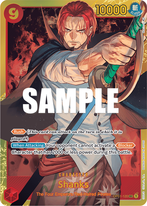 Shanks SEC — OP-01 Romance Dawn
