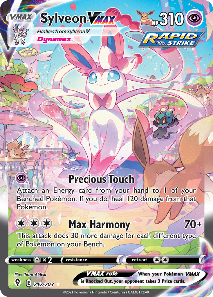 Sylveon VMAX (Alt Art) — Evolving Skies
