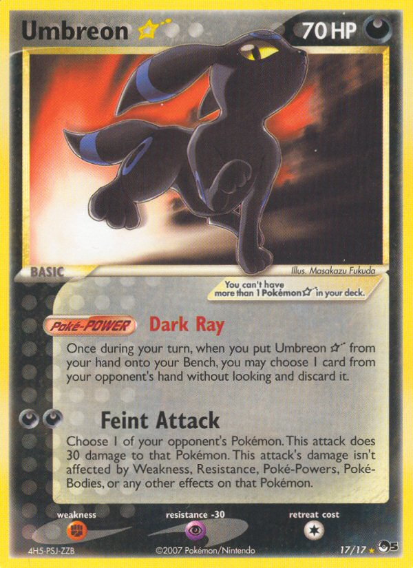 Umbreon Gold Star — POP Series 5