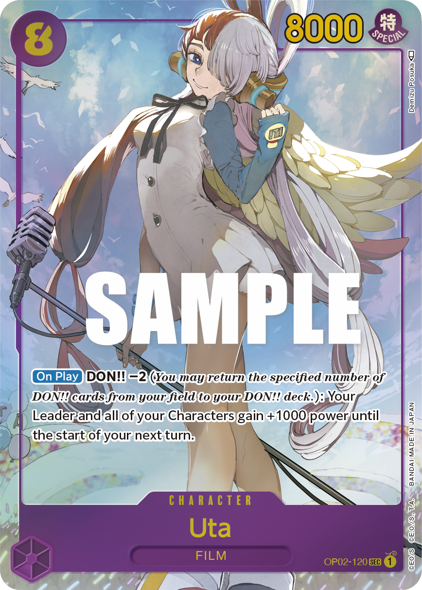 Uta SEC (Alt Art) — OP-02 Paramount War