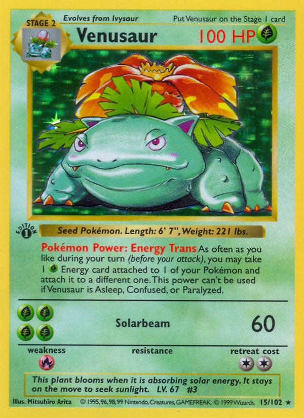 Venusaur — Base Set