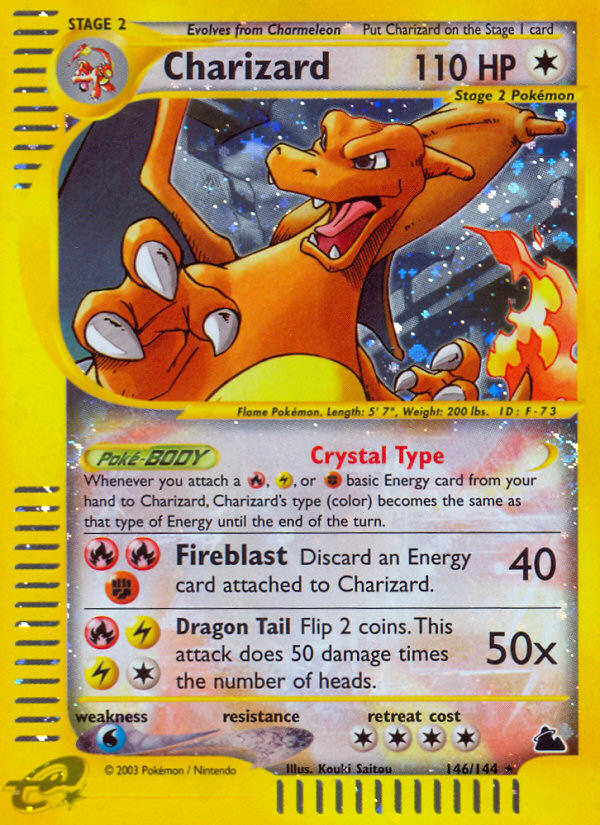 Crystal Charizard — Skyridge